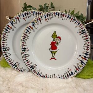 Whoville Christmas Dinner Plates
